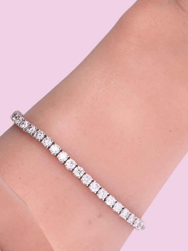 Lab-Diamond Bracelet     
