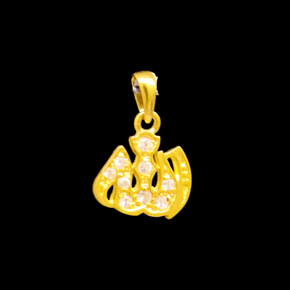 22k Gold Pendant 