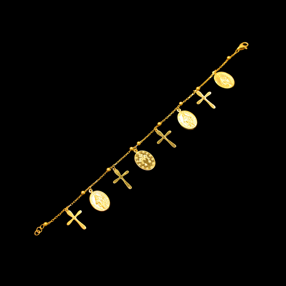 21K Gold Bracelet 