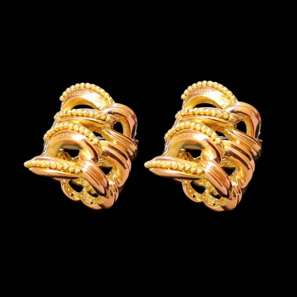 18k Gold Earrings 
