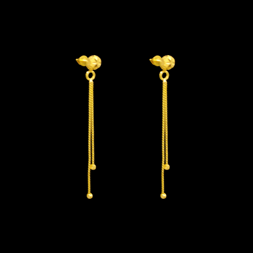 22K Gold Earrings   