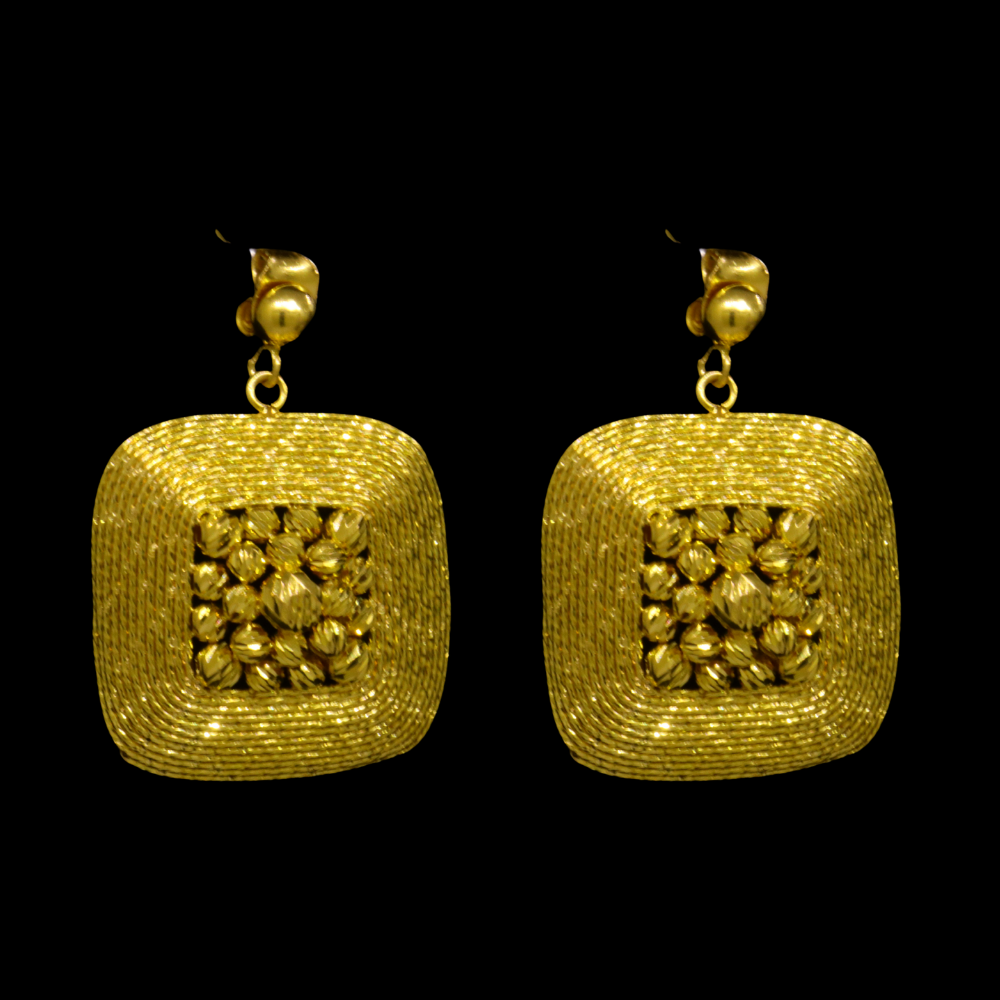 21K Gold Earrings