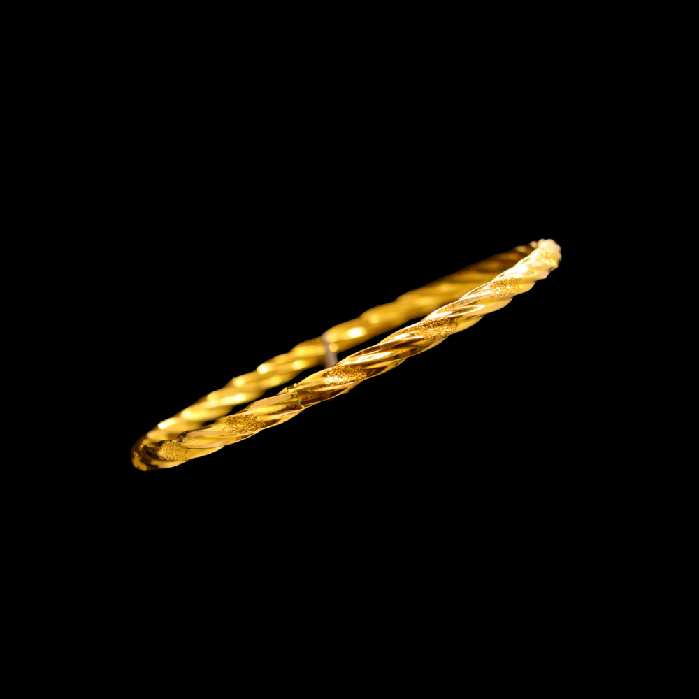21K Gold Bangle Set OF 1 (M) 