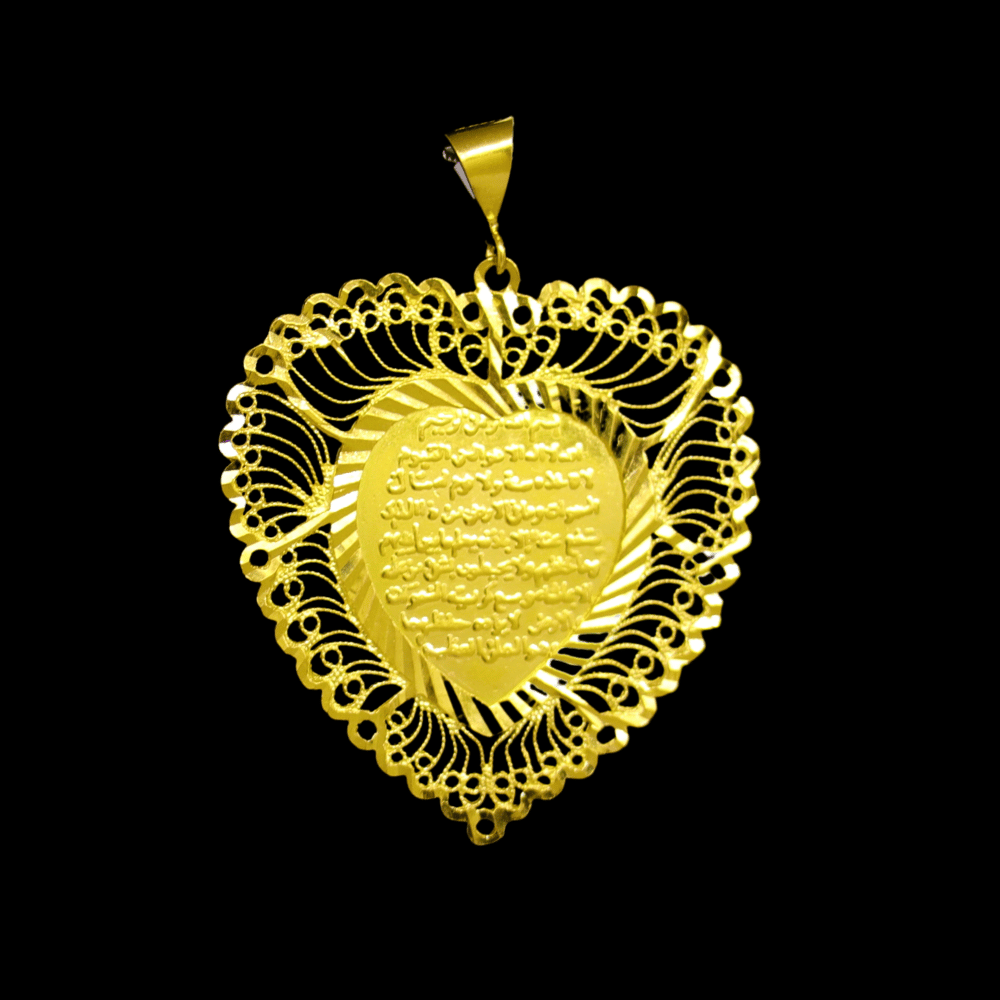 21k Gold Pendant 