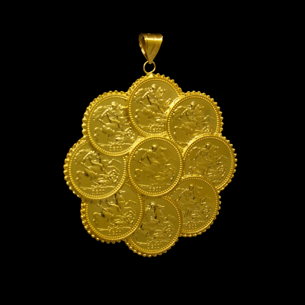 21K Gold Pendant  