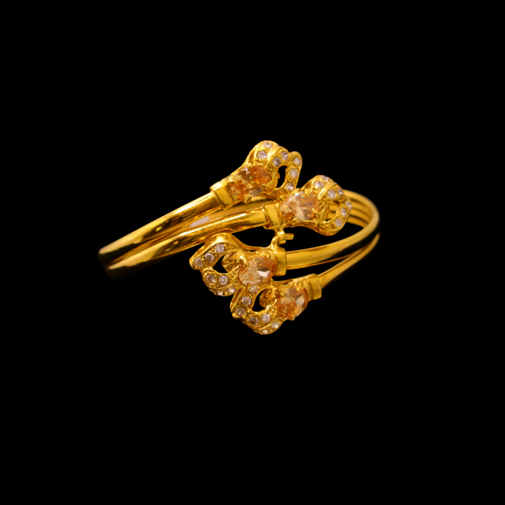 21k Gold Bangle Bracelet 