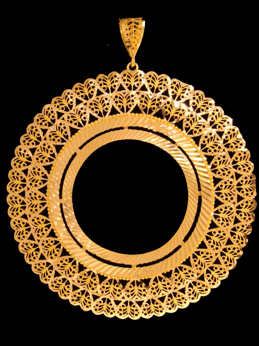 21K Gold Mokhamas Frame