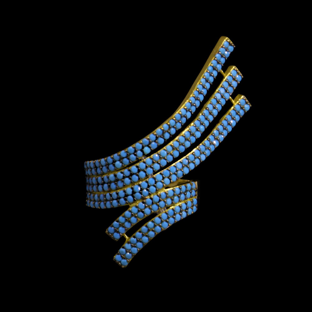 18K Gold Lazurde Ring