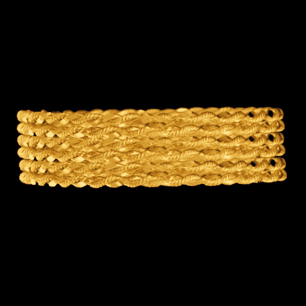 21K Gold Bangle Set (S)