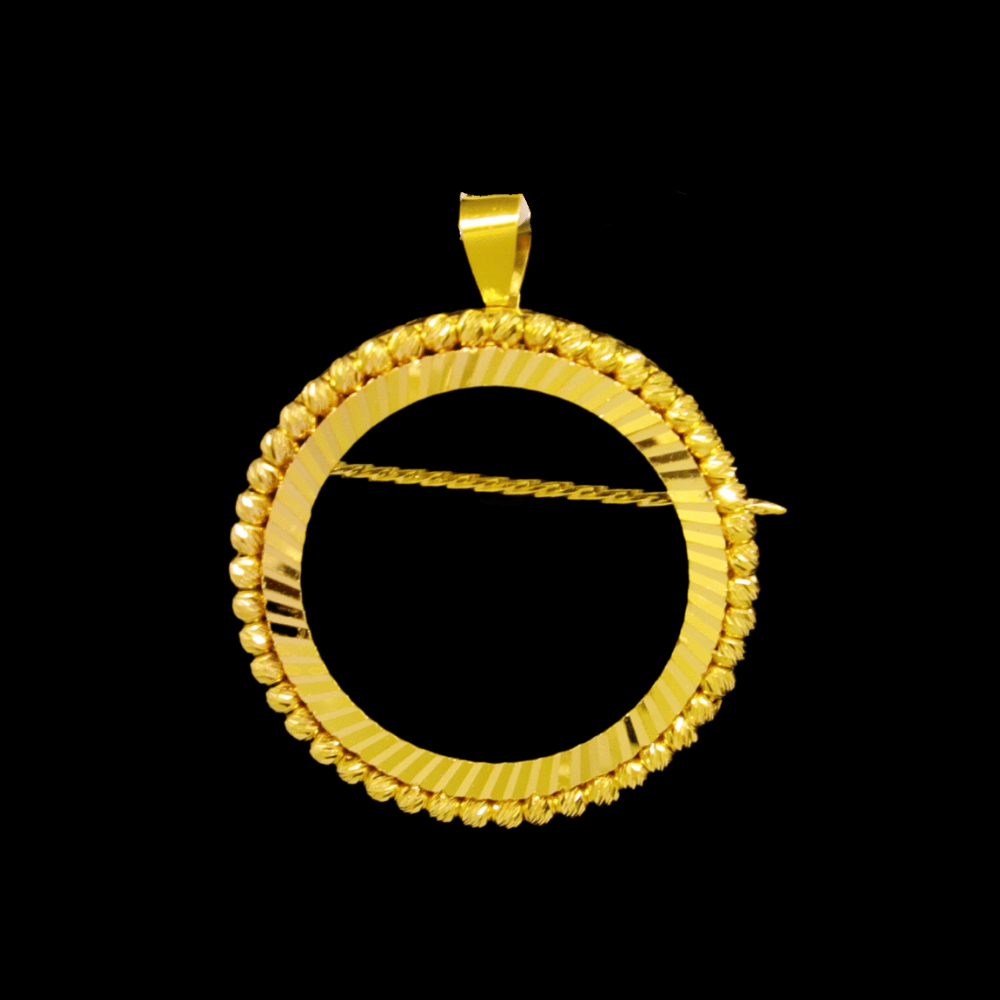 21K Gold Mokhamas Frame  