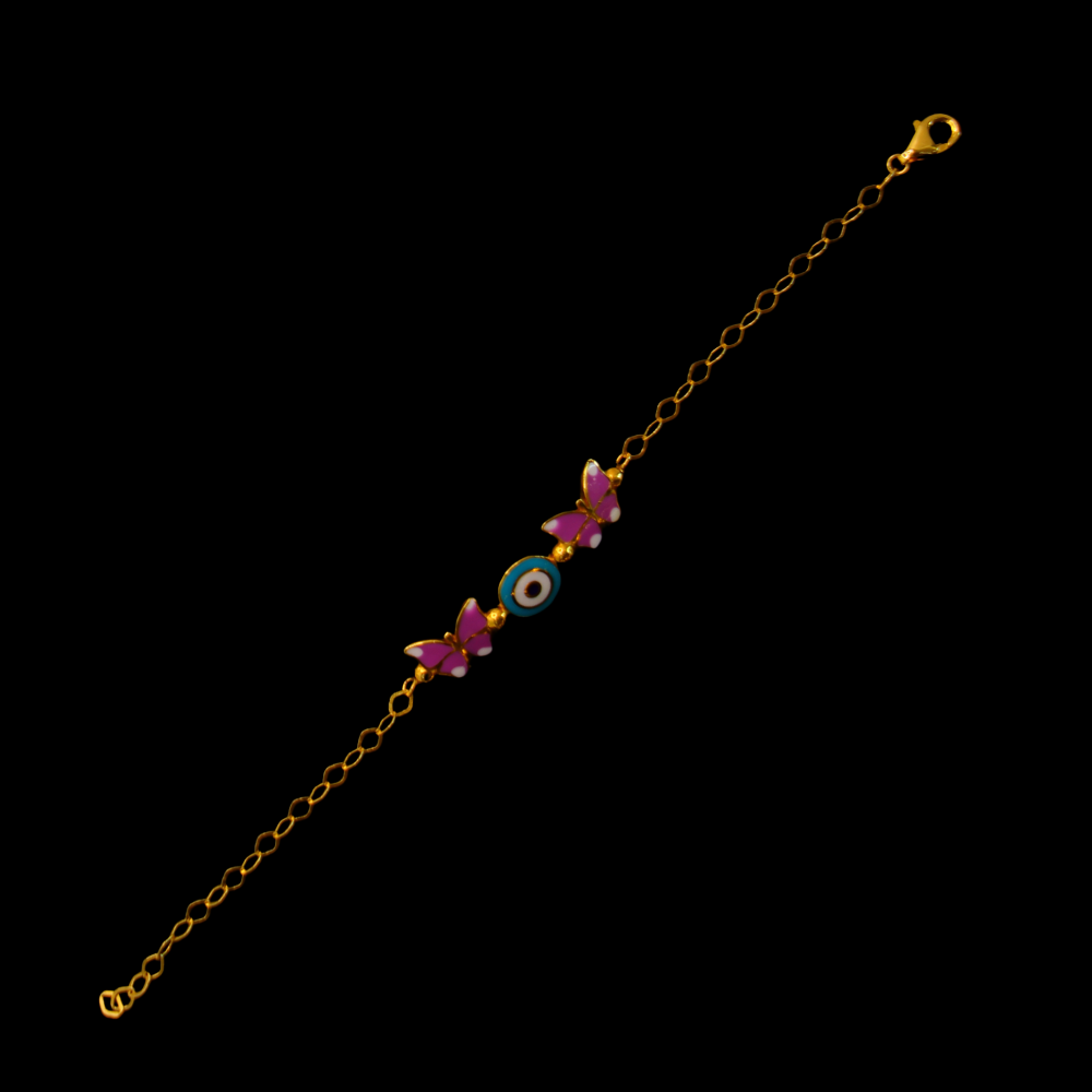 21K Gold Baby Bracelet