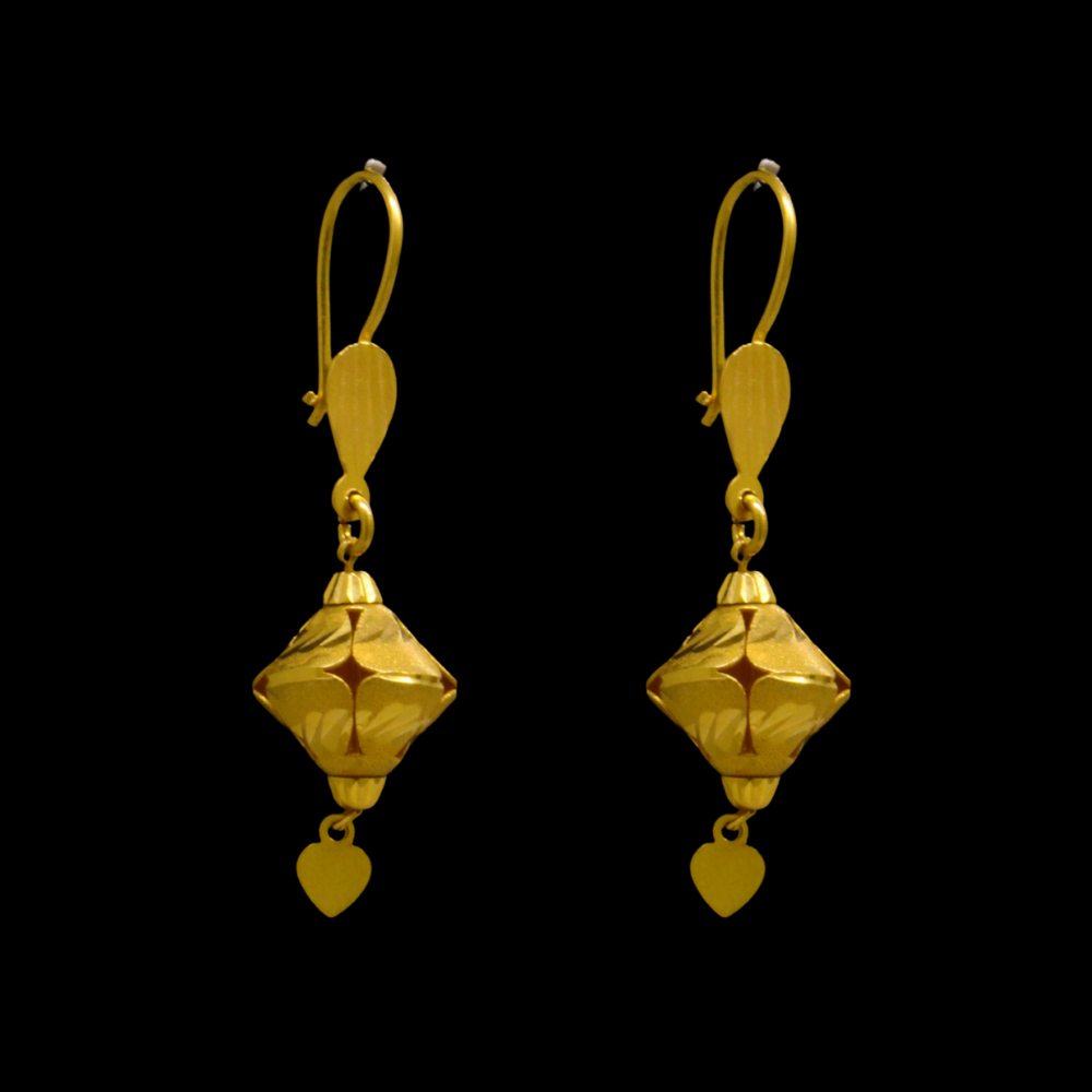 21K Gold Earrings