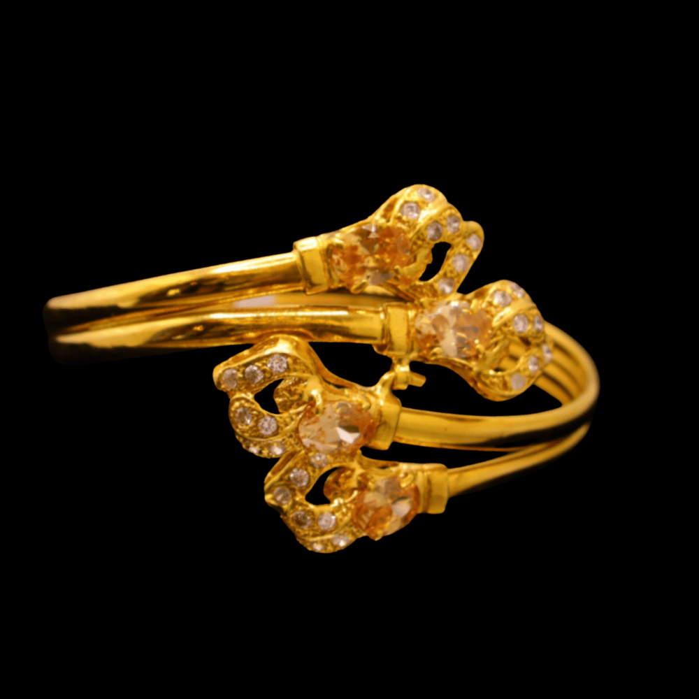 21k Gold Bangle Bracelet 