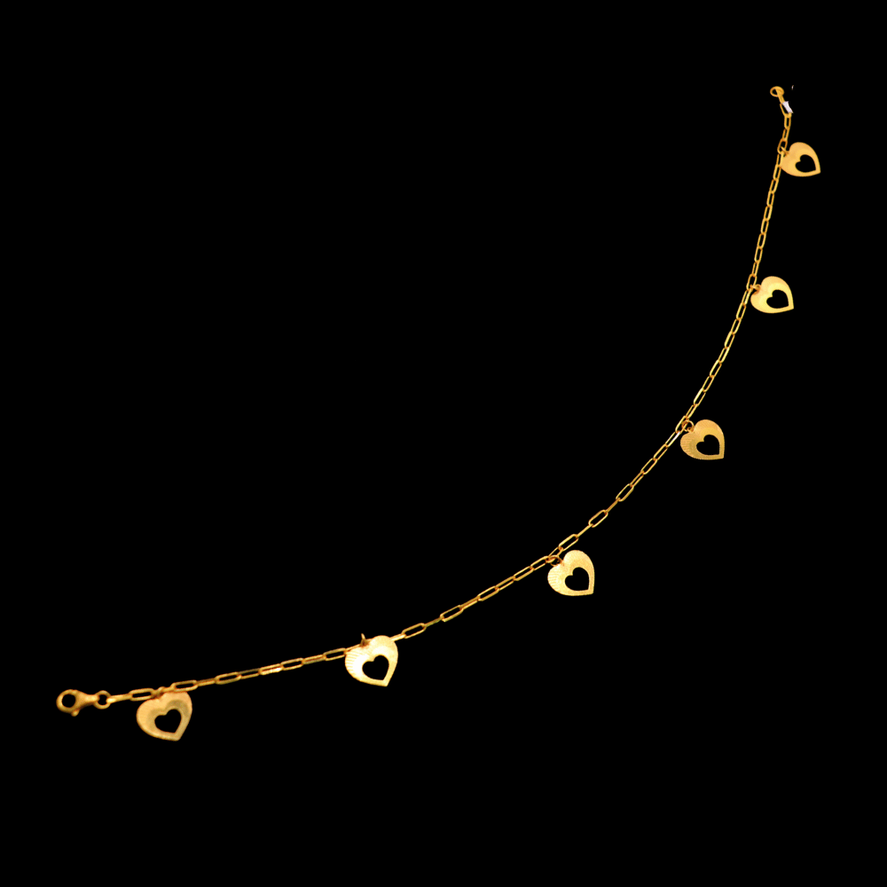 21K Gold Anklet 