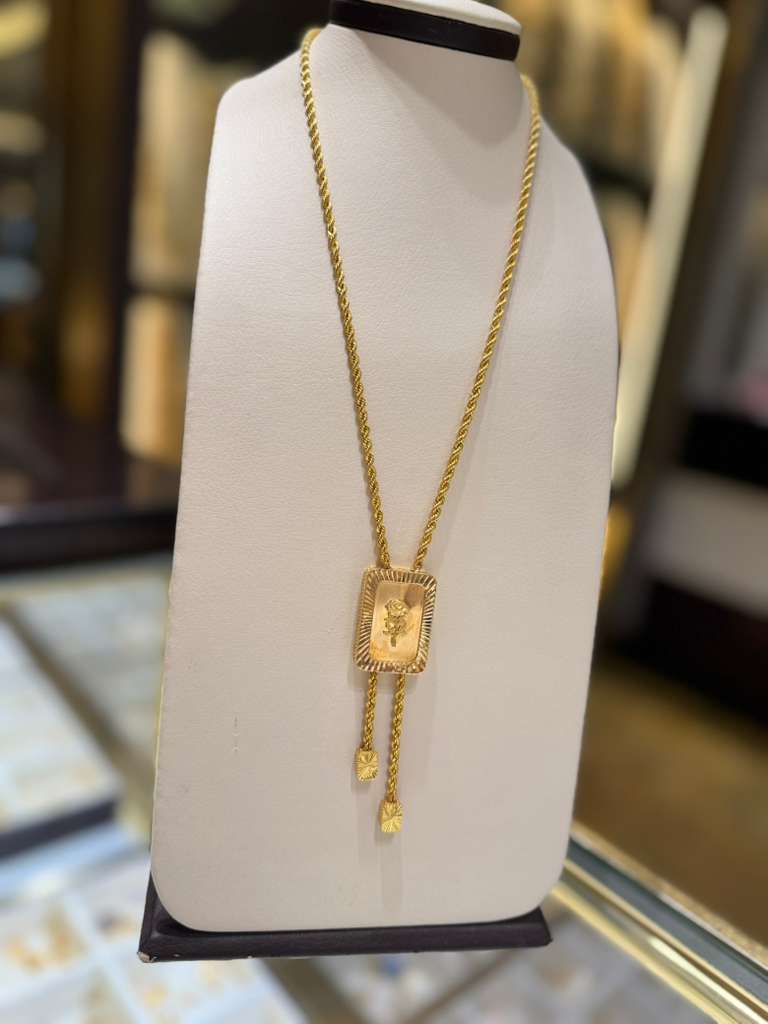 21K Gold Necklace 