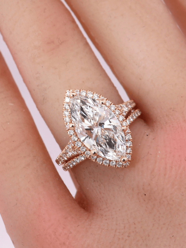 Lab Grown Diamond Bridal Set    