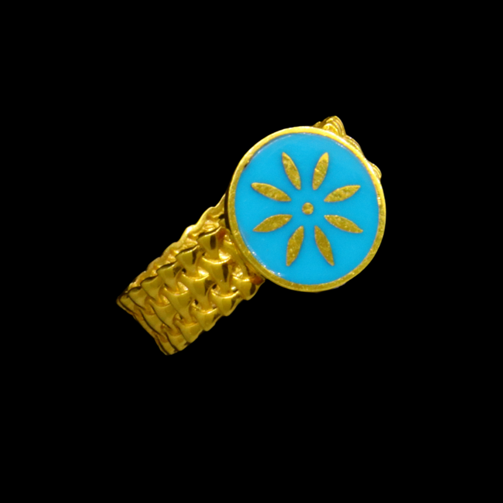 21K Gold Band 8.5