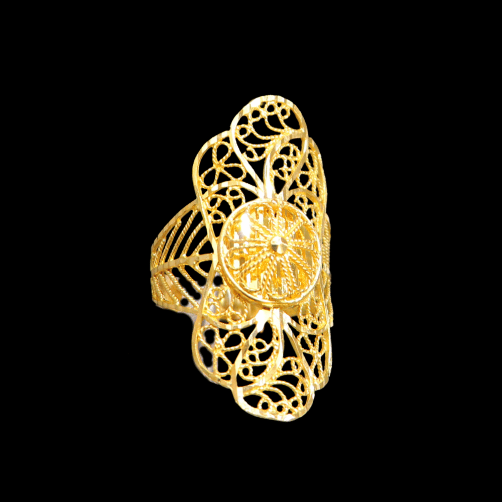 21K Gold Ring | -7 1/2 | SW31503.19