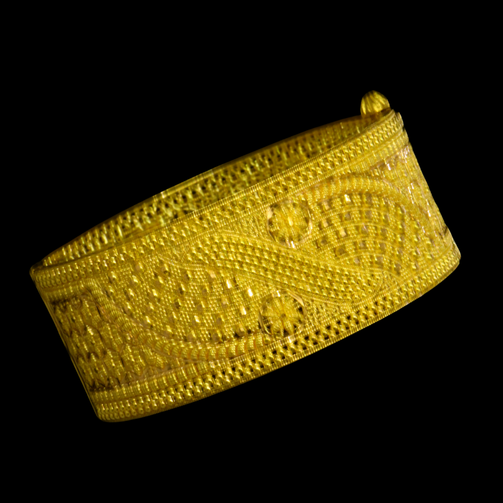 Yellow Gold Bangle Bracelet, style SW24248