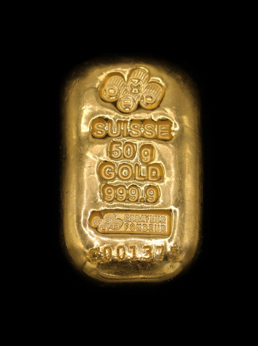 50g Gold Bar