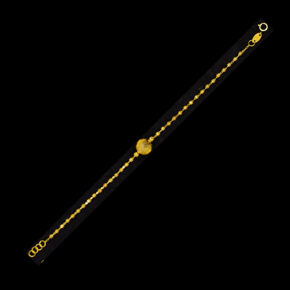 21K Gold Baby Bracelet    