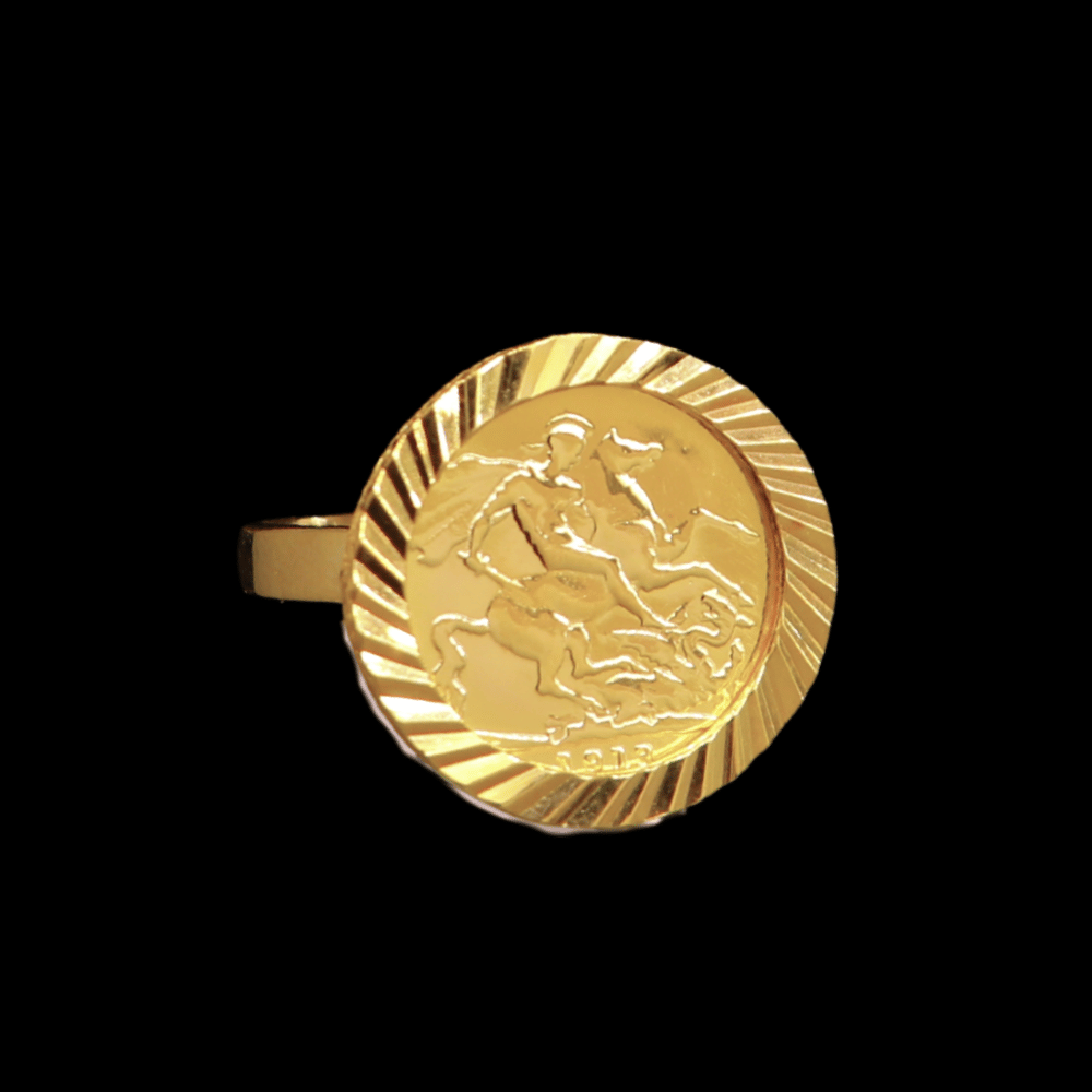 21K Gold Ring 