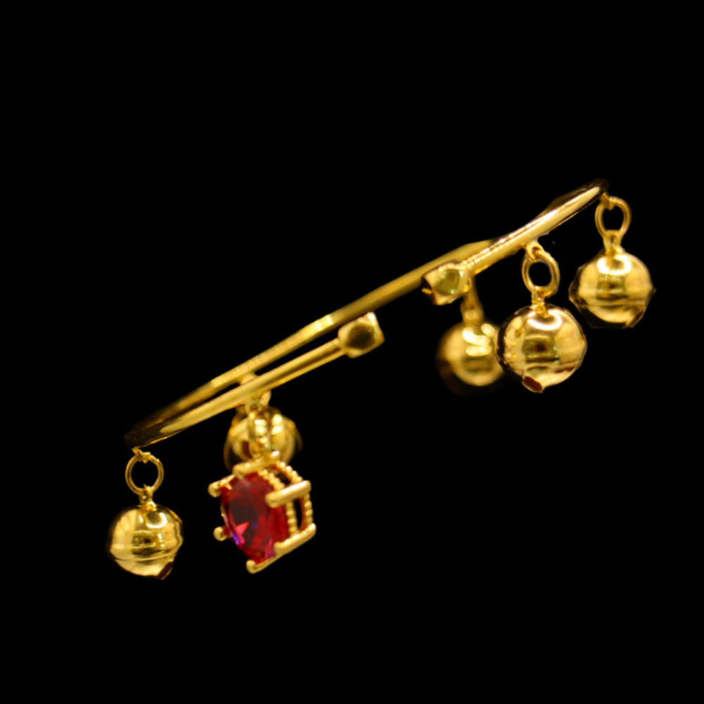 21K Gold Baby Bangle