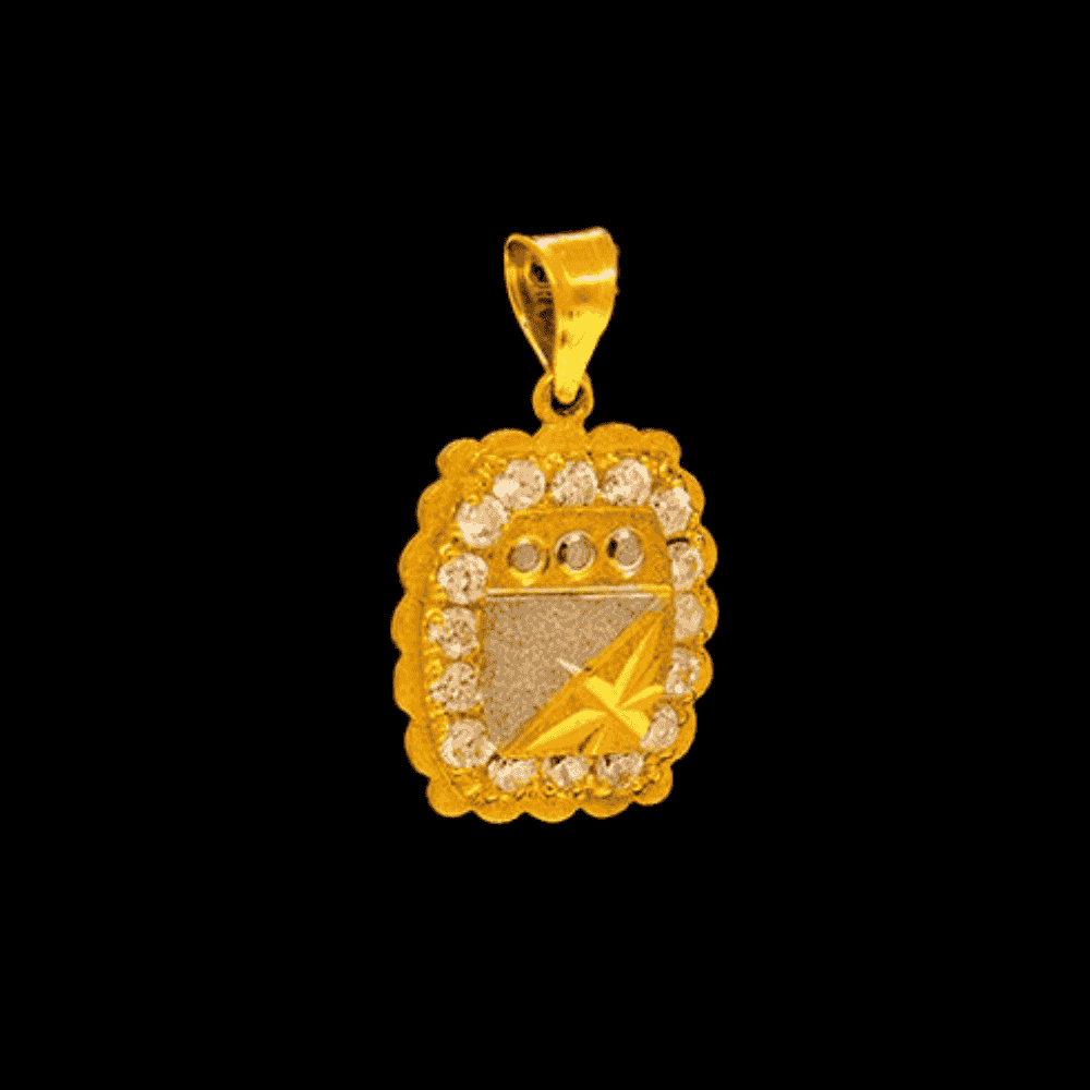 21k Gold Pendant