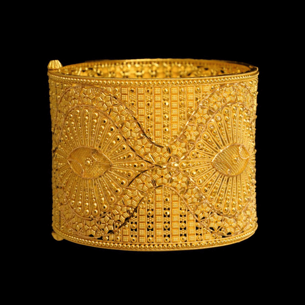 22K Gold Bangle Bracelet | SW16855
