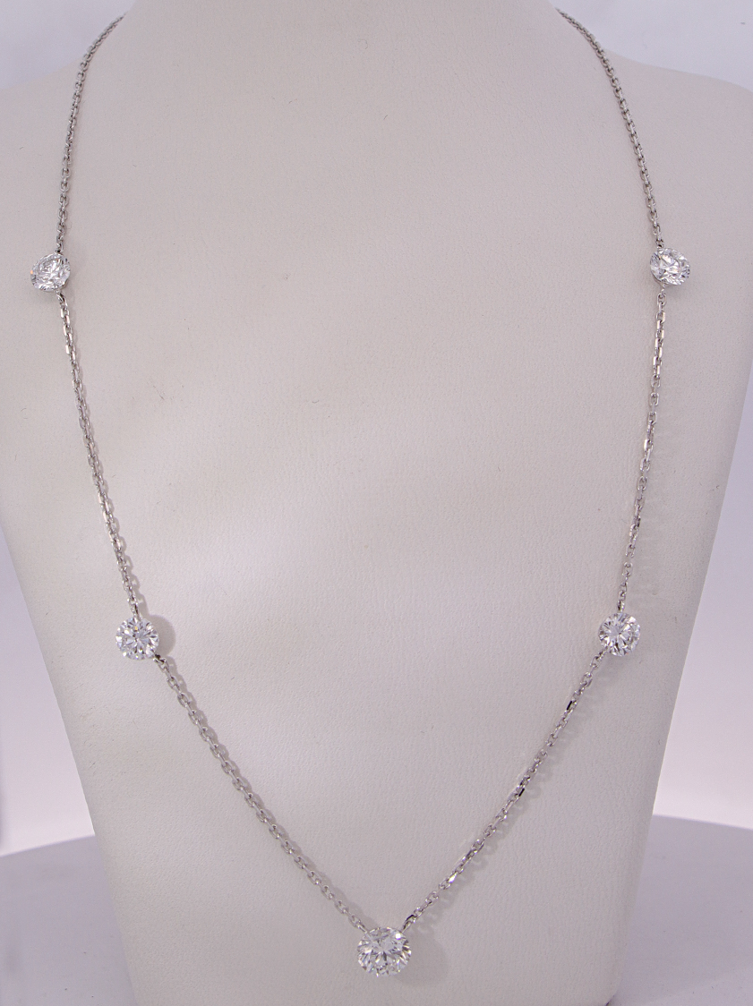 Lab-Diamond Necklace