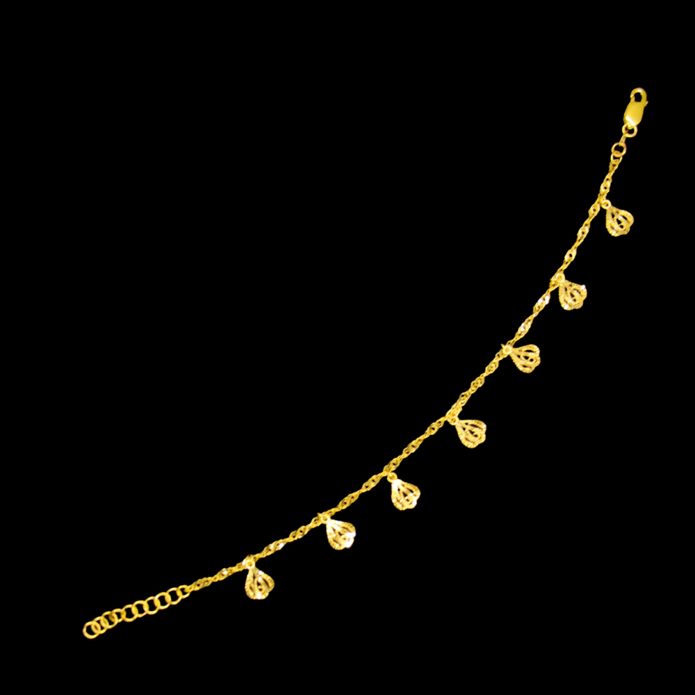 21K Gold Anklet