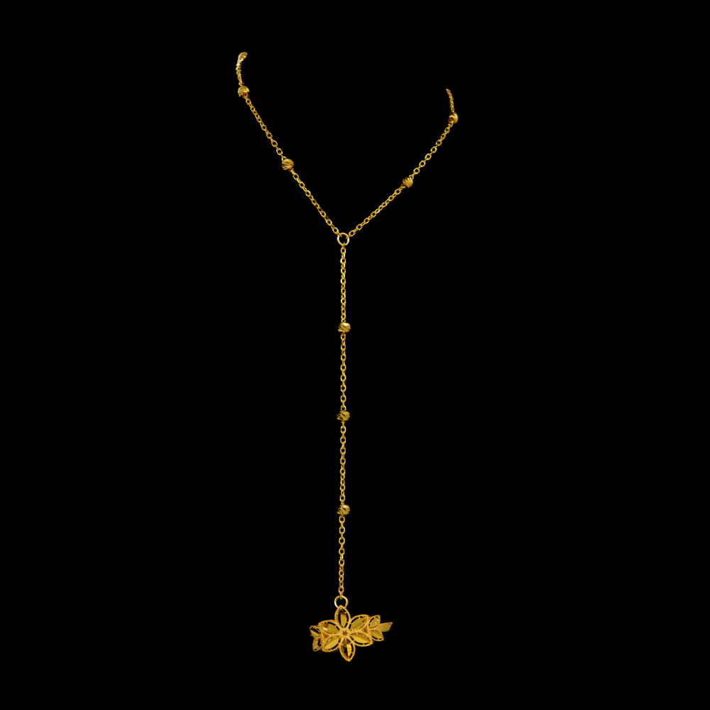 21K Gold Hand Bracelet       