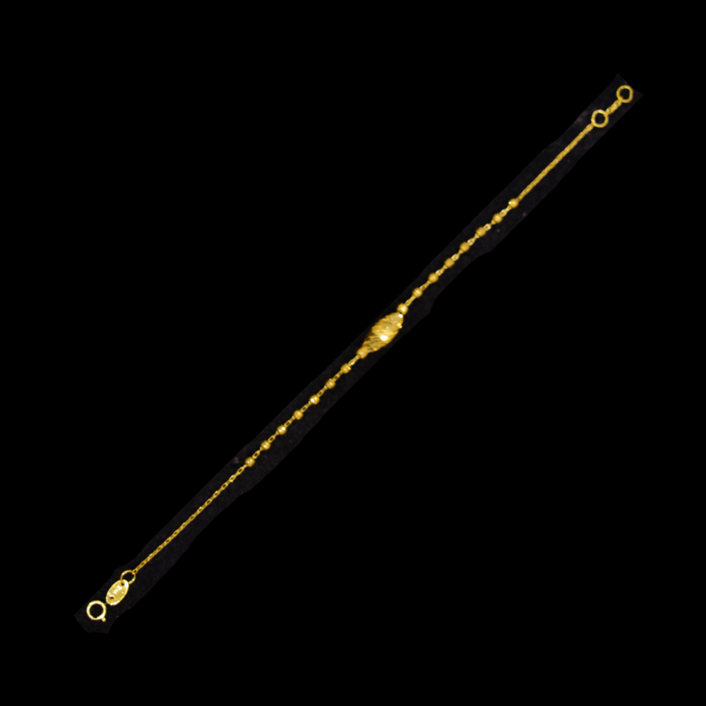 21K Gold Baby Bracelet  