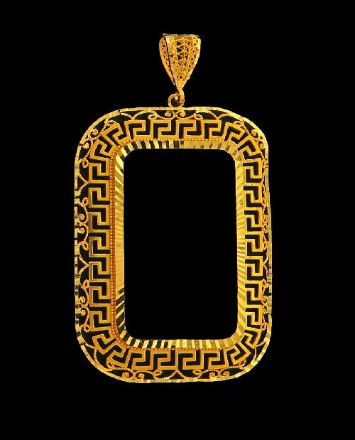 21K Gold Ounce Frame