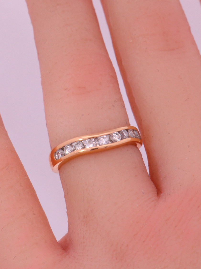 Diamond Wedding Band