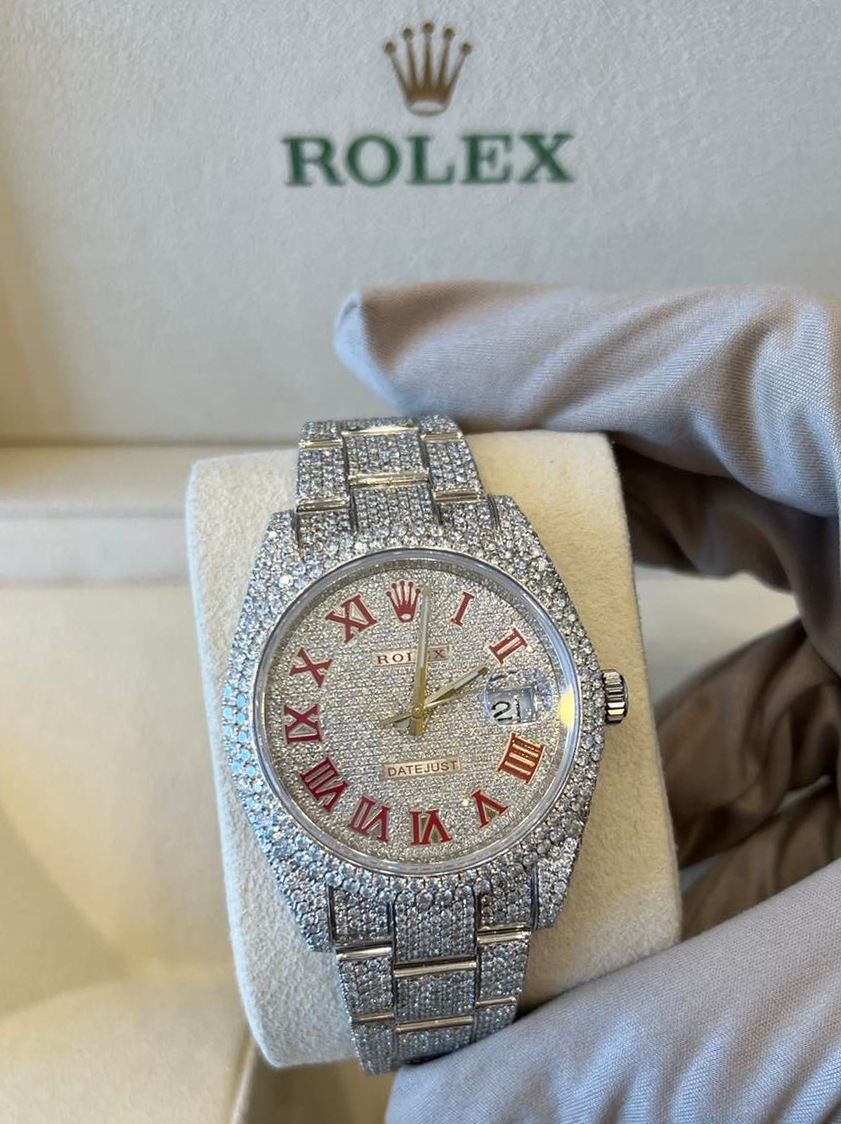 Iced Out Datejust 41mm