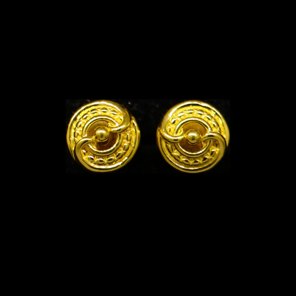 22K Gold Earrings 
