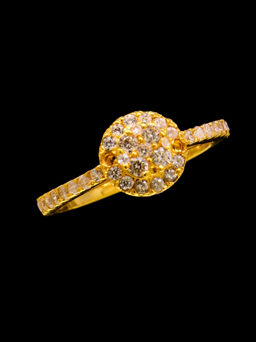 21k Gold Bridal Ring 