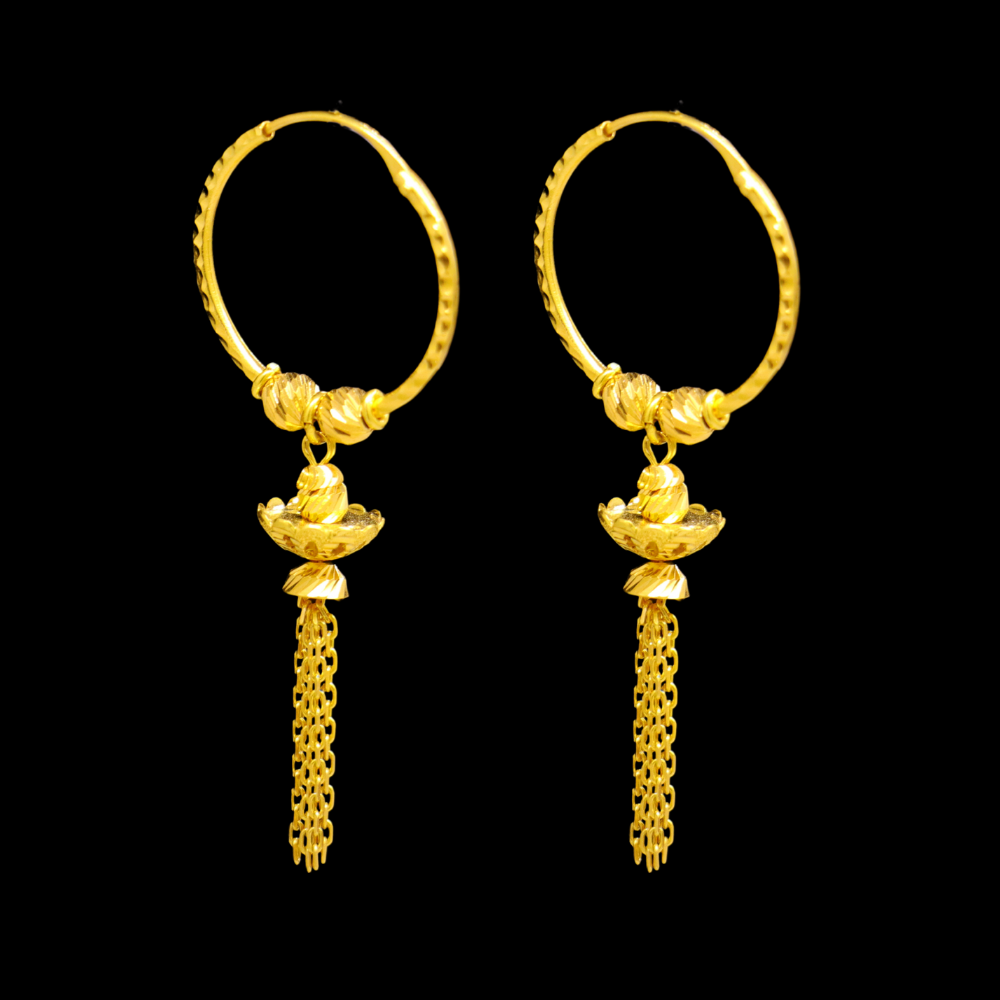 22K Gold Earrings