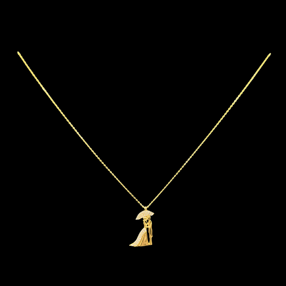 21K Gold Necklace   