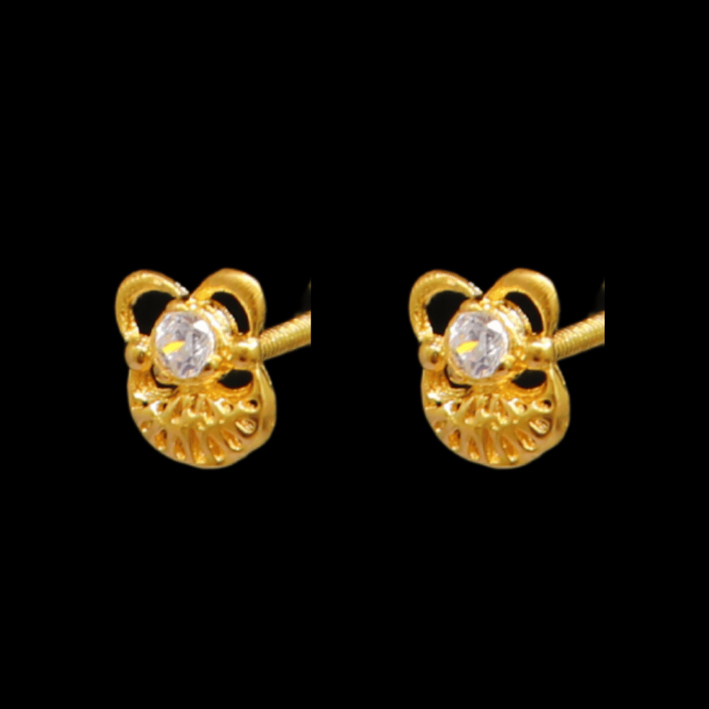 21K Gold Earrings     