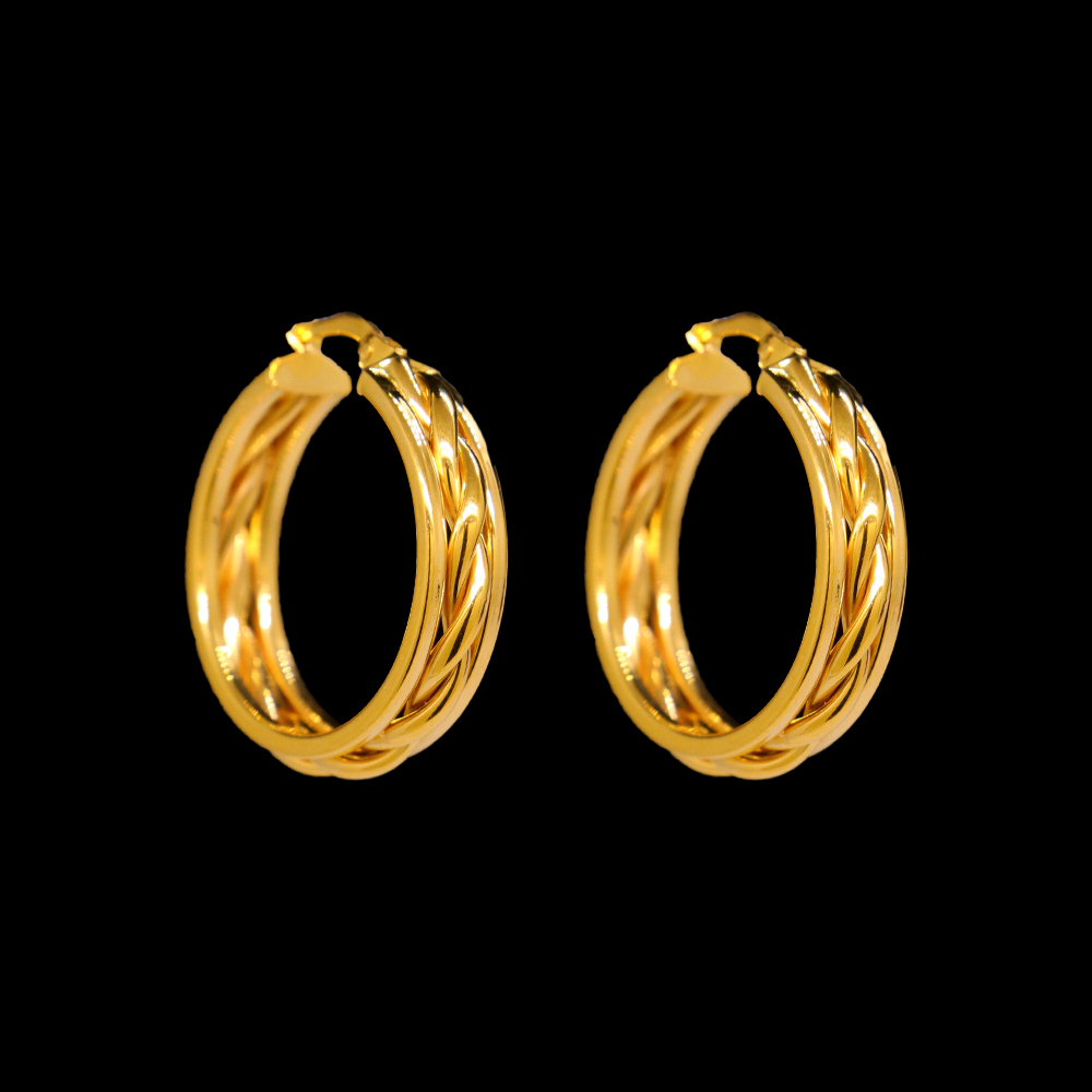 21k Gold Earrings
