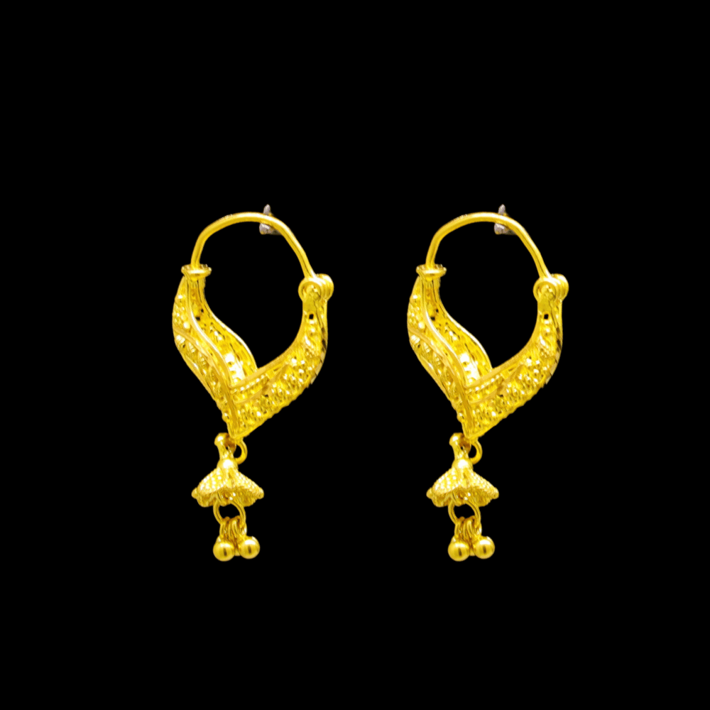 22K Gold Earrings  