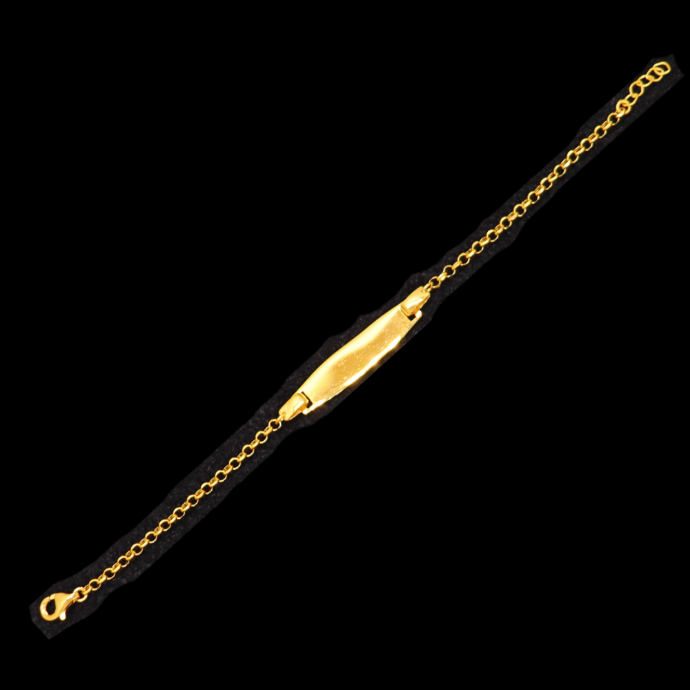 21K Gold Baby Bracelet      
