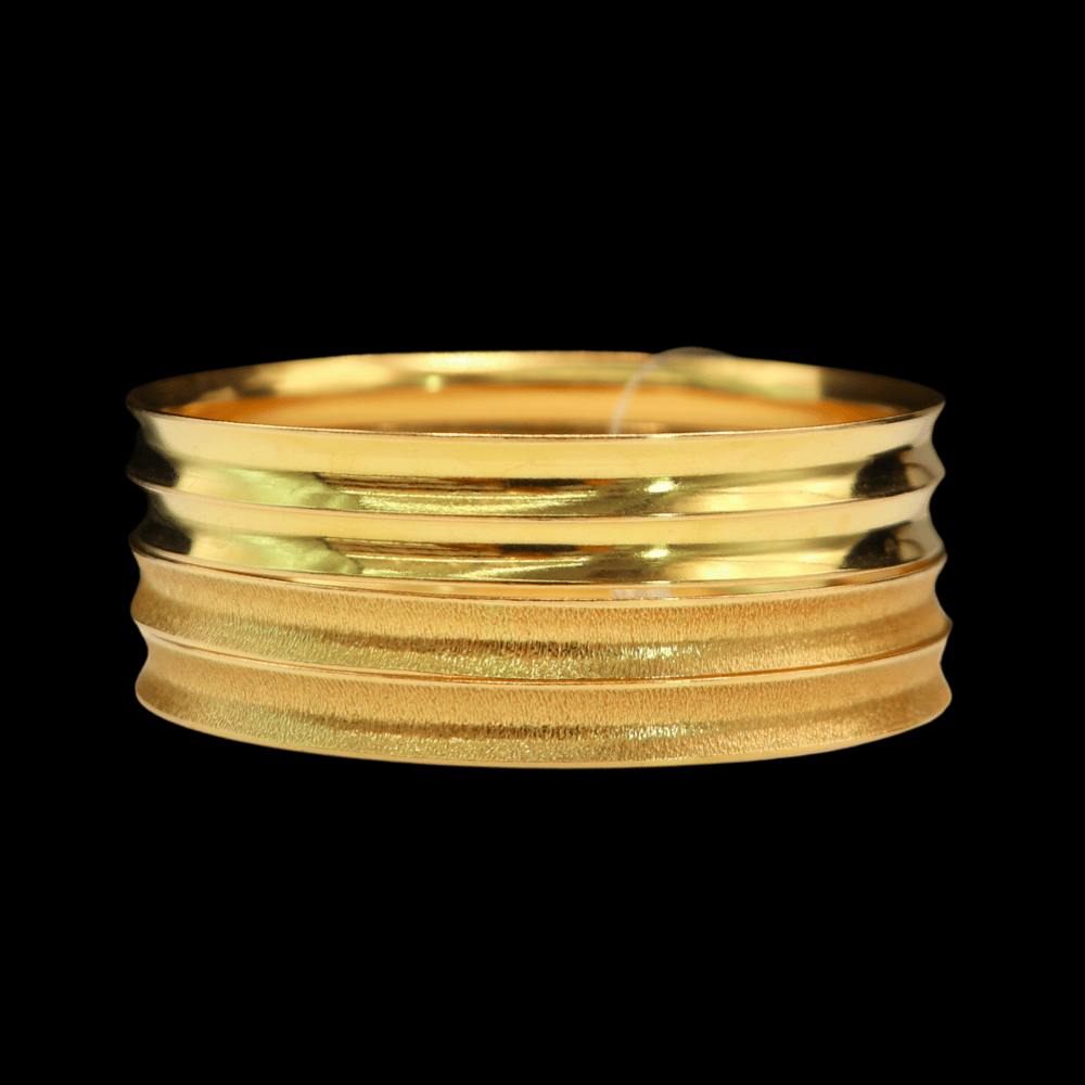 21K Gold Bangle Set (S)  