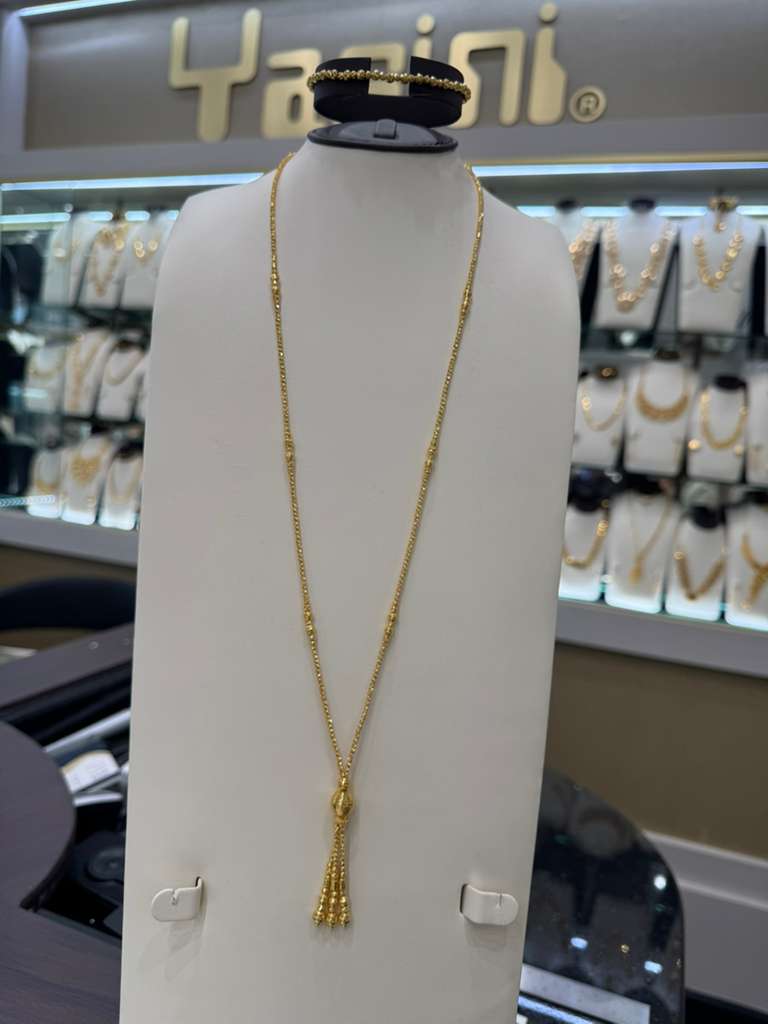 21K Gold Necklace Set  
