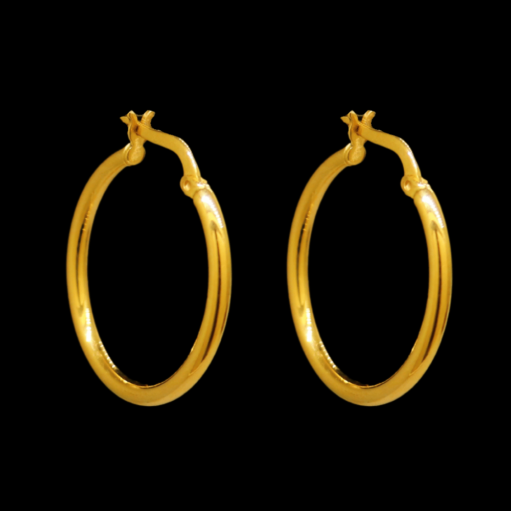 21K Gold Earrings      