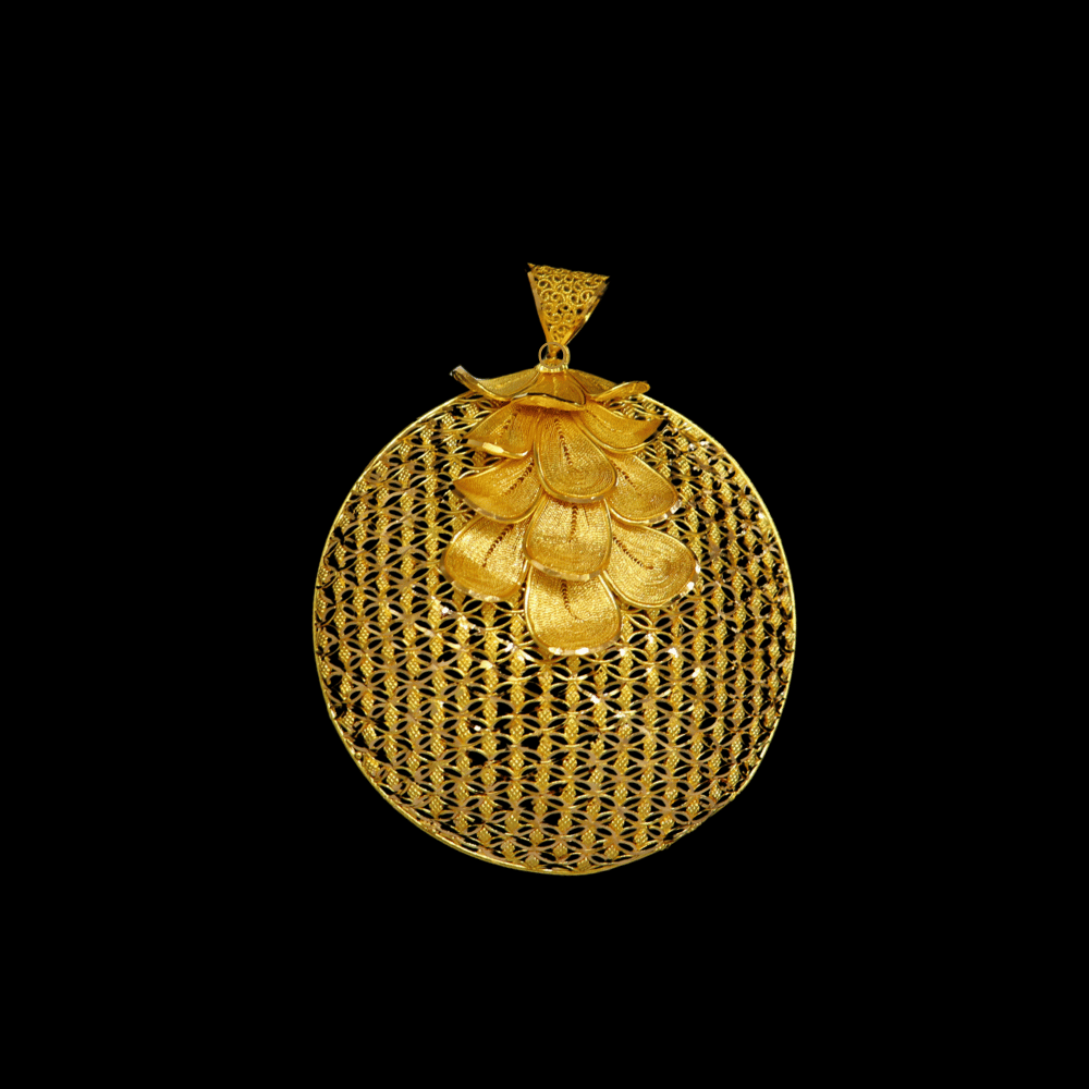 22K Gold Pendant 