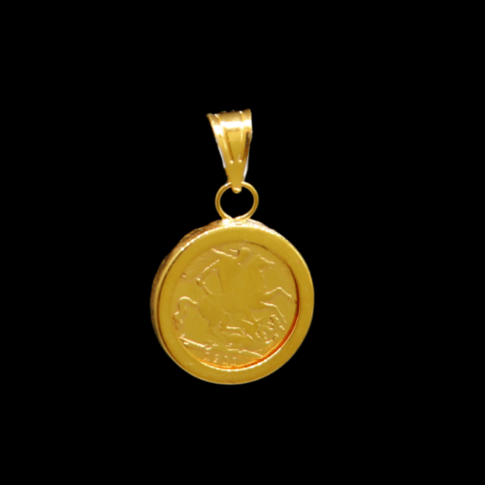 21K Gold Pendant   