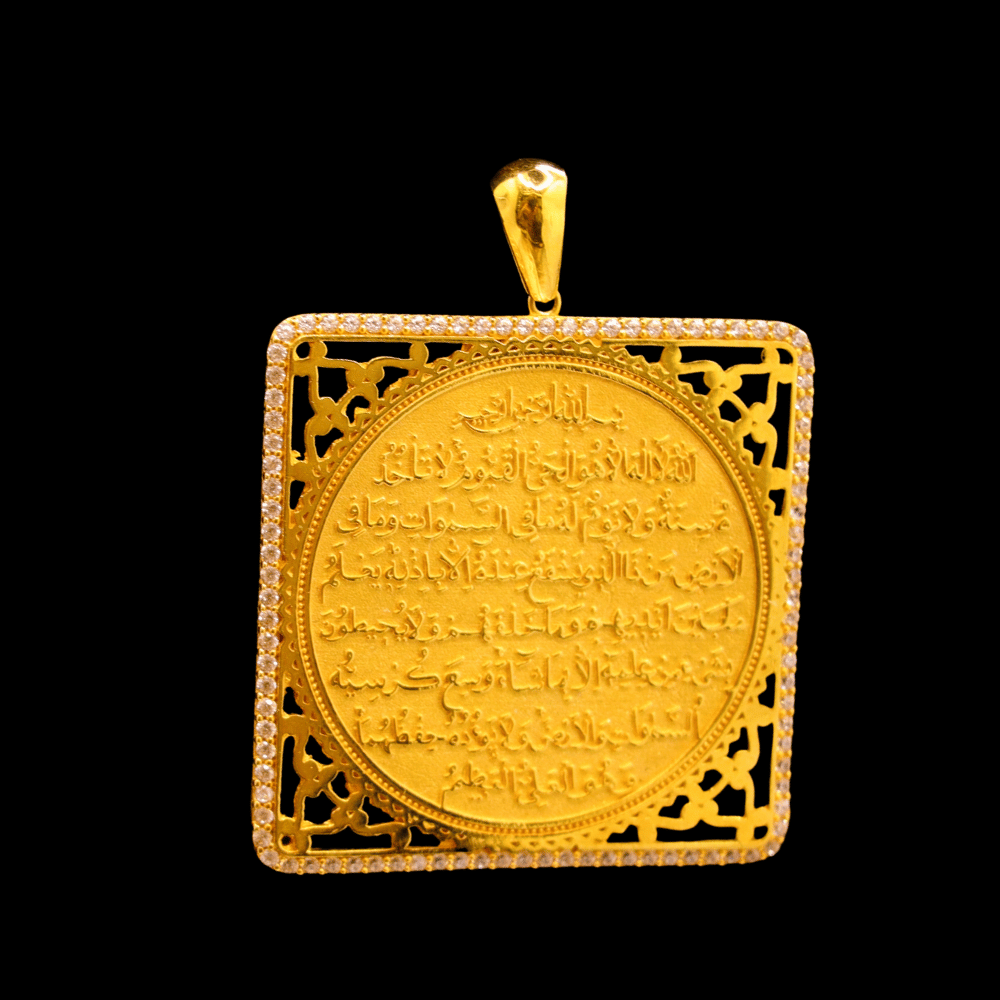 21K Gold Pendant  